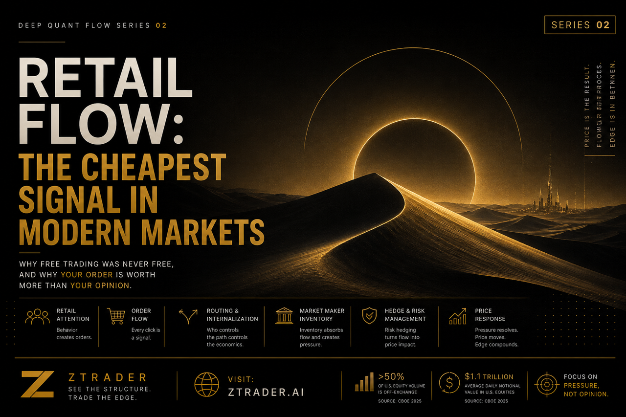 Cover for Deep Quant Flow Series 02 Retail Flow: The Cheapest Signal in Modern Markets
